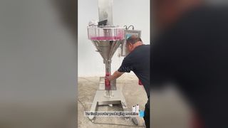 آلة تعبئة المسحوق الأوتوماتيكية JY-F1 مع الفولاذ المقاوم للصدأ 304، 400-3500 عبوة / ساعة، 300 جم - 9 كجم