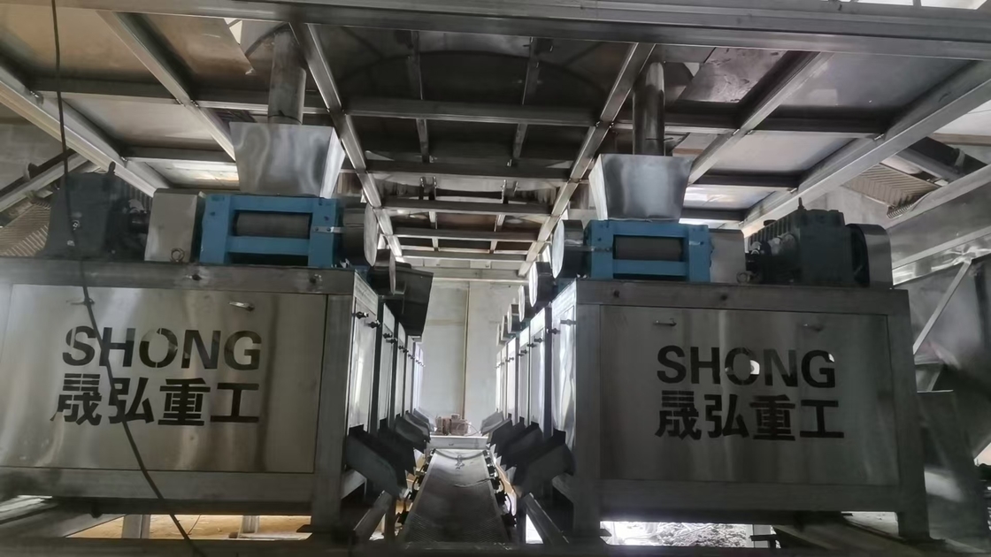 مصنع لإنتاج الأسمدة العضوية مع 1 فترة ≥ 30% محتوى المواد العضوية