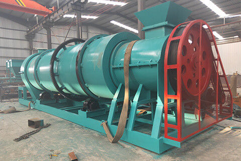 8 طن / ساعة الأسمدة العضوية حجرة أسمدة صناعة آلة 60.5kw 10mm