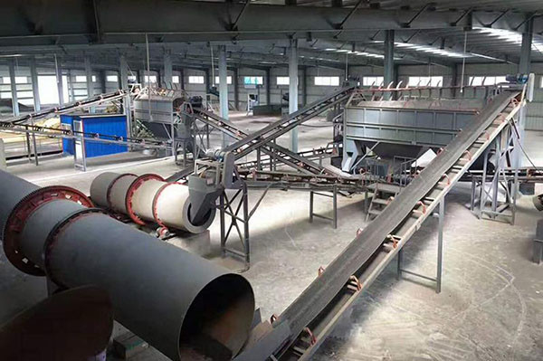 خط إنتاج الأسمدة العضوية NPK المخصص مع إنتاج وإمدادات الطاقة 380V / 50 Hz