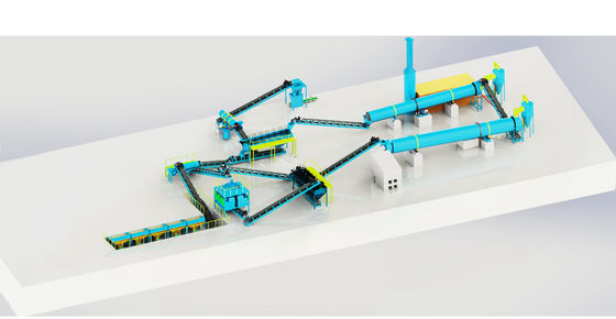 خط إنتاج الأسمدة المركبة المتقدمة NPK