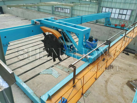 عجلة نوع السماد المتحول للسماد والطين - حل التخمير الصناعي