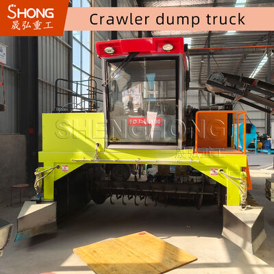 معدات سماد التخمير القابلة للتخصيص بعرض 2600 ملم وقدرة 1000 كجم لتسميد النفايات العضوية