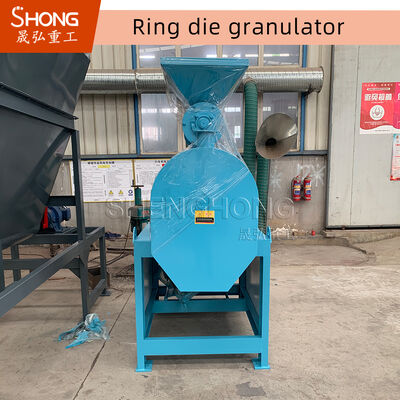 خط إنتاج الأسمدة العضوية من الفولاذ الكربوني 8 طن / ساعة 75kw