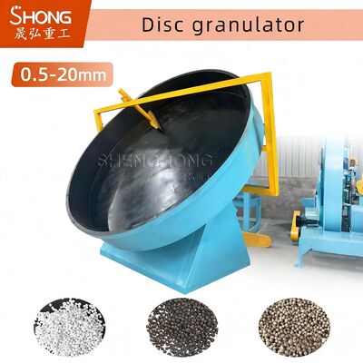 عالية الكفاءة منخفضة استهلاك الطاقة القرص المقاوم للحبيبات الأسمدة العضوية