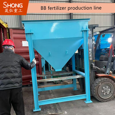 خط إنتاج أوتوماتيكي للأسمدة BB مع تحكم PLC للأسمدة المركبة NPK المخصصة تصل إلى 30 طن في الساعة