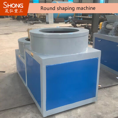 آلة تلميع وتدوير حبيبات الأسمدة للحصول على شكل كروي مثالي ، وذروة عالية ، وتشغيل مستمر