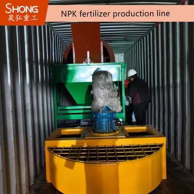 خط إنتاج حبيبات الأسمدة NPK مزدوج الأسطوانة بسعة 10,000-300,000 طن/سنة - خط إنتاج أسمدة عالي الكفاءة ومنخفض الاستثمار