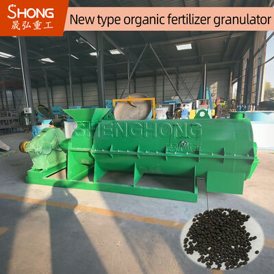 SHZ-80 حبيب الأسمدة العضوية مع معدل التحلل 98٪ 20-40٪ رطوبة العلف ومحتوى عضوي 100٪