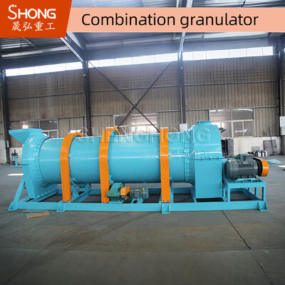 آلة حبيبات الأسمدة العضوية الدوارة 2-20T / H Output